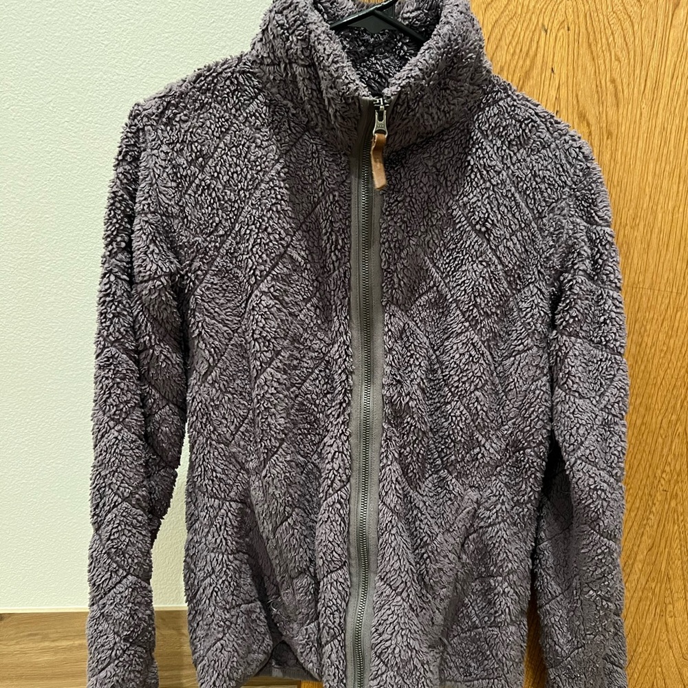 Columbia Fuzzy Jacket Full Zip Size Small